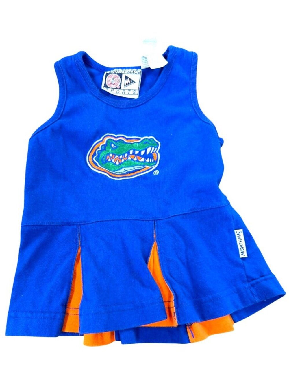 Florida Gators Mighty Mac Toddlers Cheerleading Dress SZ 3/6M